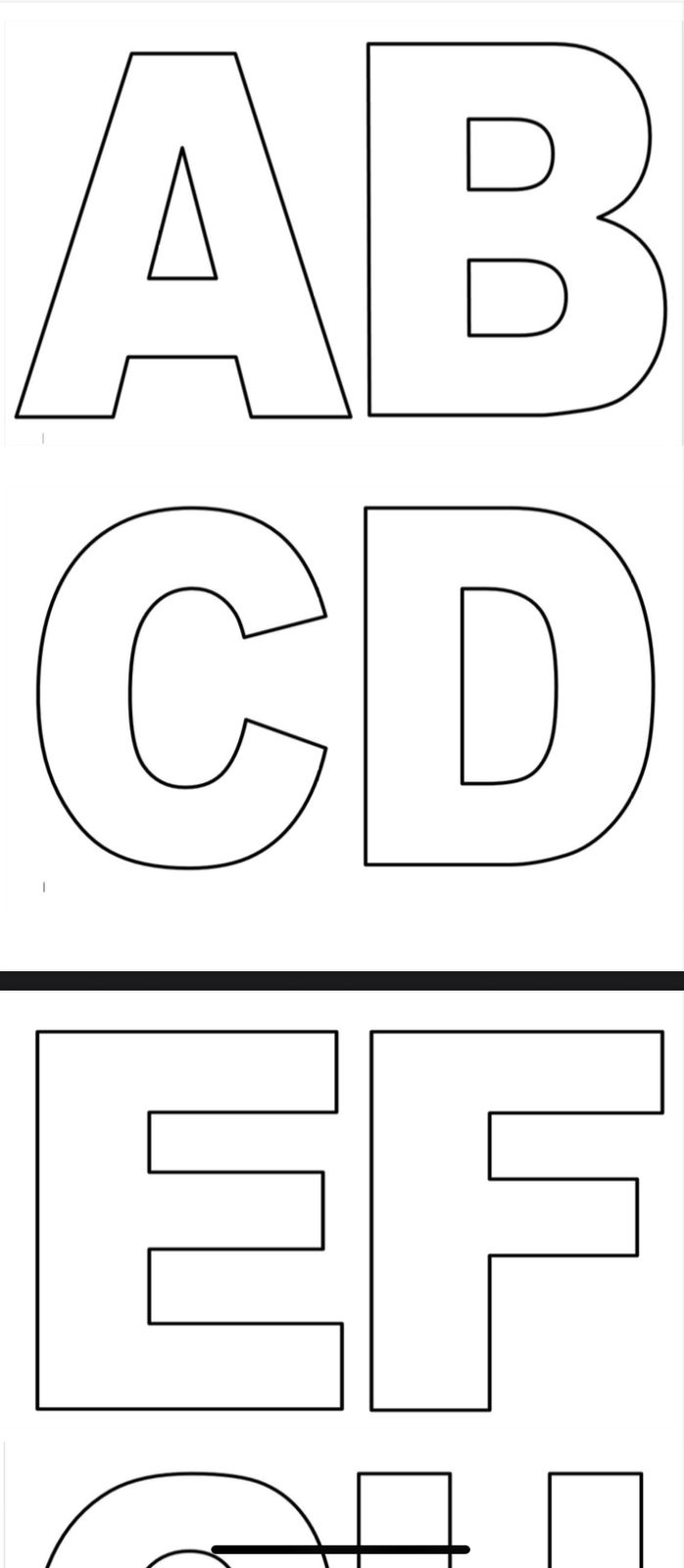 moldes de letras